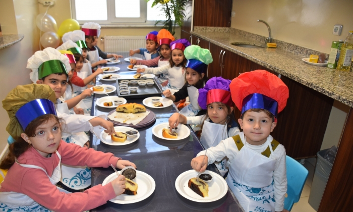 Şahinbey’de Minik Aşçılar Yetişiyor