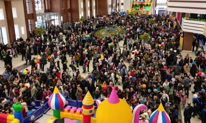 Çocuk şenliği kapılarını açtı