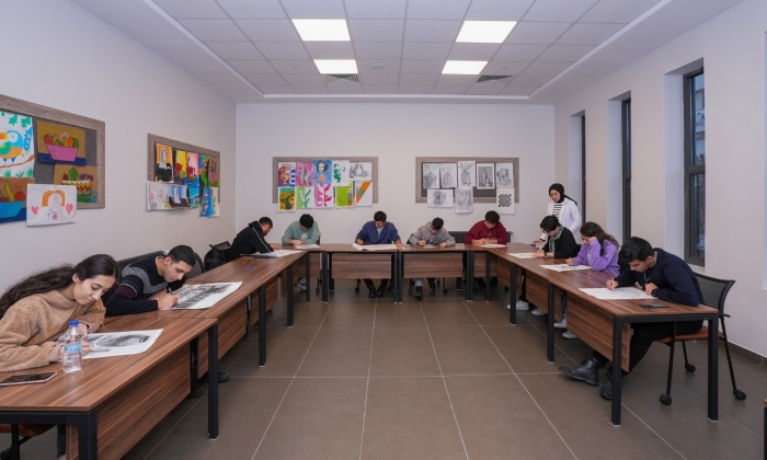 Karakalem Resim Kursuna Yoğun İlgi