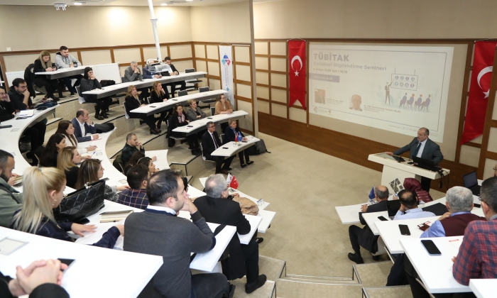 HKÜ’de TÜBİTAK Destekleri Bilgilendirme Semineri Düzenlendi