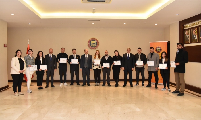  Sertifika Töreni Gerçekleştirildi