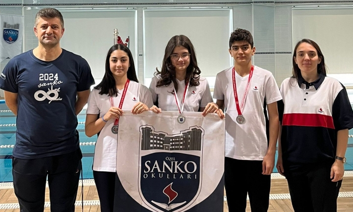 SANKO Okulları yüzmede bölge şampiyonu oldu   