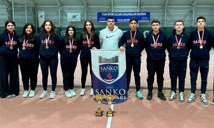 SANKO Okulları öğrencileri il birincisi oldu