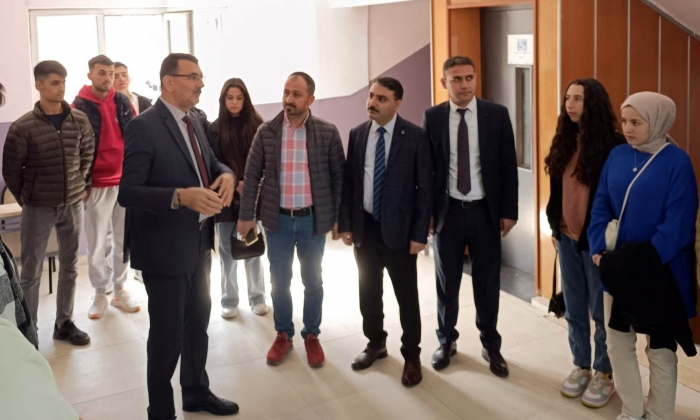 GAÜN öğrencilerinden teknik gezi