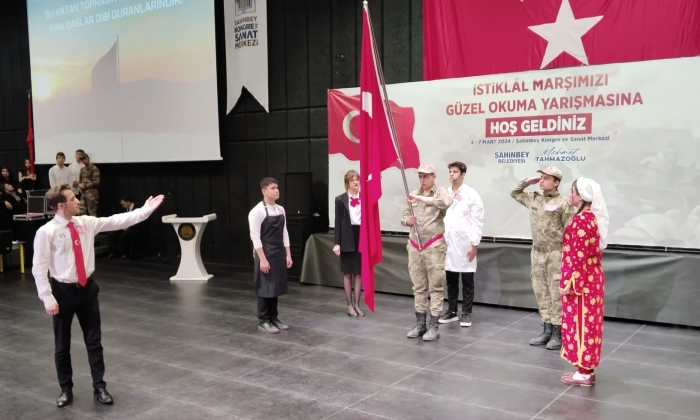 İstiklal Marşı Güzel Okuma Yarışmasına  Yoğun İlgi