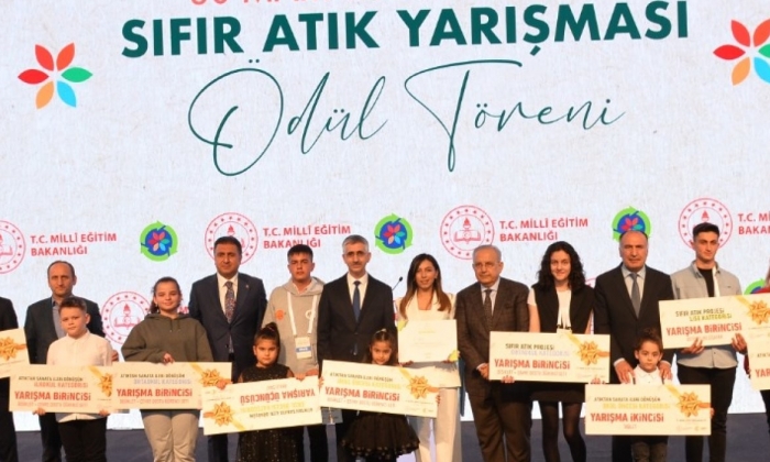 Sıfır Atık Yarışması'nda 81 Okul Ödül Kazandı