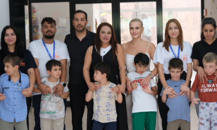 Sevgi Erdemoğlu’ndan özel çocuklara anlamlı destek