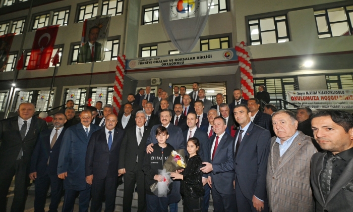 TOBB’dan Nizip’e  yeni ortaokul