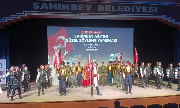Şahinbey’li gençler Şahinbey’i ağıtla anlattı      