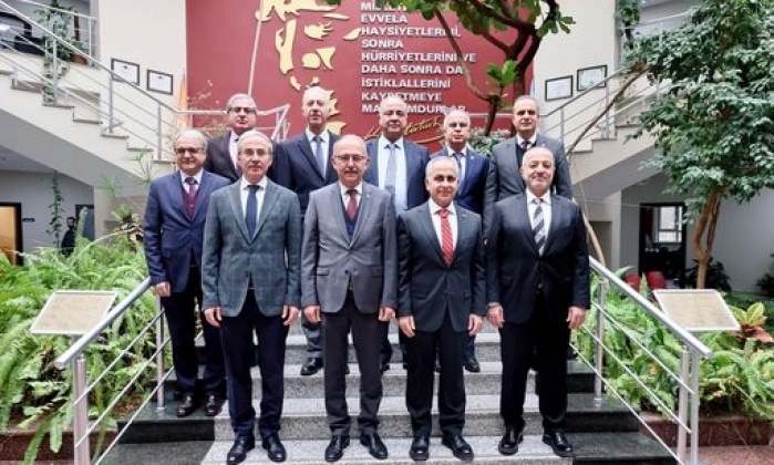 Üniversite rektörlerinden hayırlı olsun ziyareti