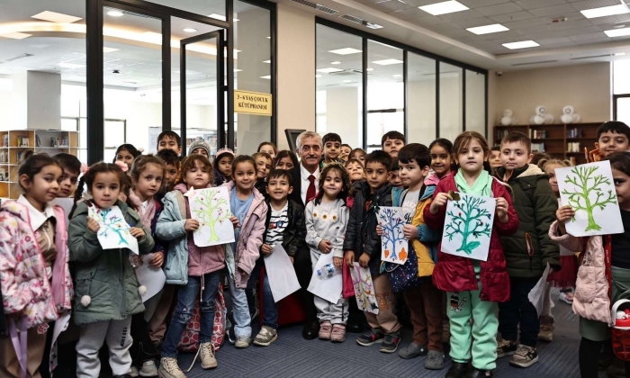    Şahinbey Millet Kütüphanesi’ne öğrenciler yoğun ilgi gösteriyor
