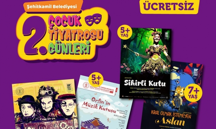    Şehitkamil’de 2. Çocuk Tiyatrosu Günleri Başlıyor