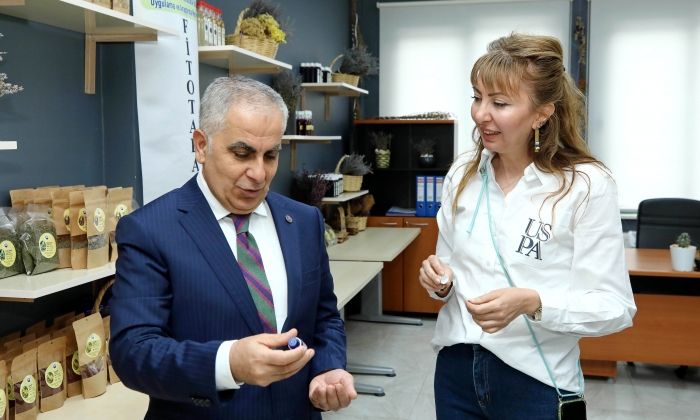    GAÜN Doğal Ürünleriyle Dikkat Çekiyor