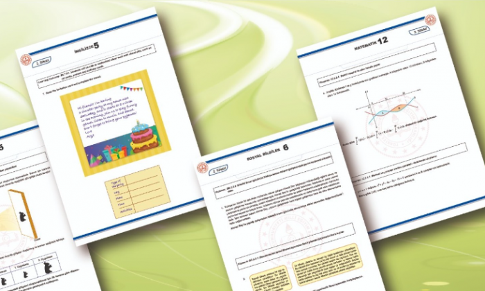 2. Dönem 2. Yazılı Sınavlarına İlişkin Örnek Soru Kitapçıkları Yayımlandı