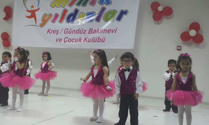 Minik yıldızlar büyüledi