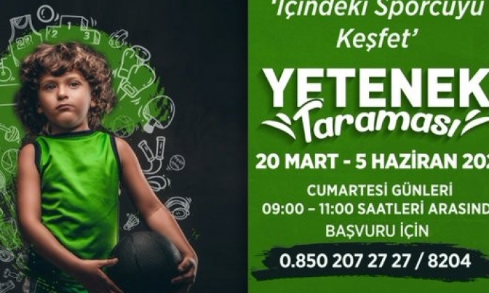 Gaziantep’te yetenek taraması