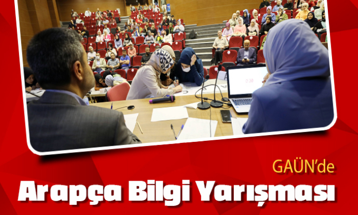 GAÜN'de Arapça Bilgi Yarışması