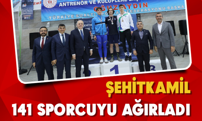 ŞEHİTKAMİL, 141 SPORCUYU AĞIRLADI