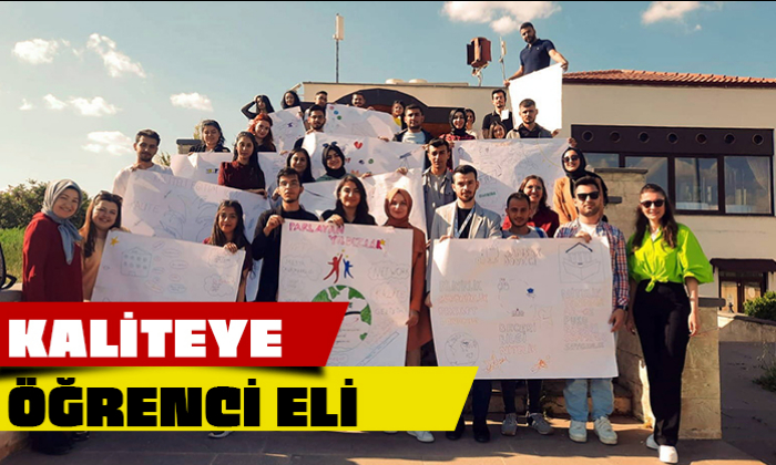 Kaliteye öğrenci eli
