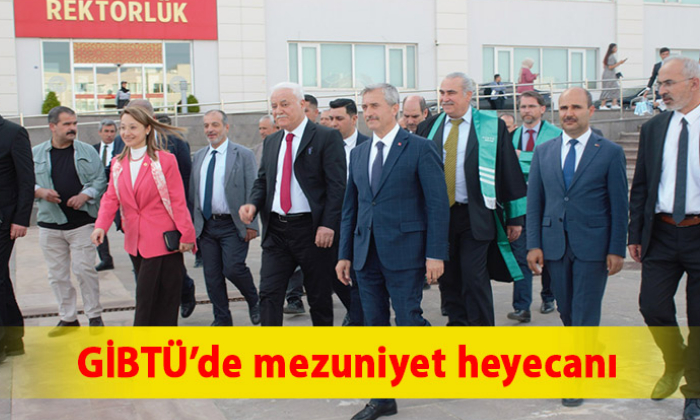 GİBTÜ’de mezuniyet heyecanı