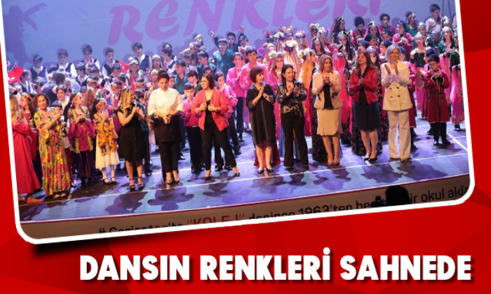 Dansın renkleri sahnede