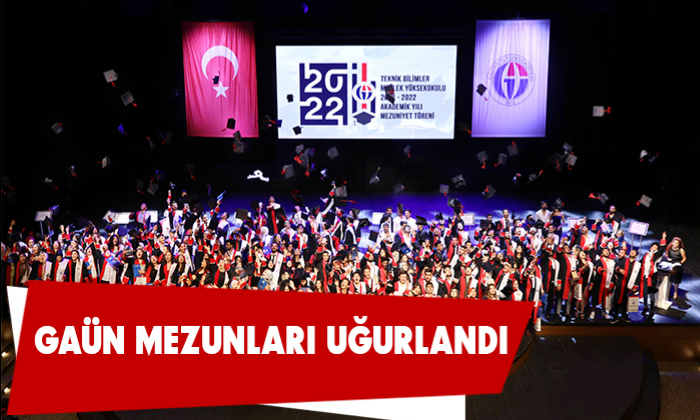 GAÜN mezunları uğurlandı