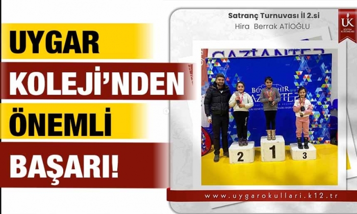 Uygar Koleji’nden önemli başarı!   