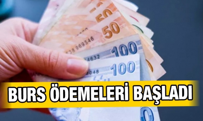 Burs ödemeleri başladı