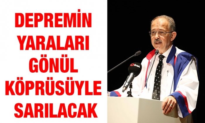 Depremin yaraları gönül köprüsüyle sarılacak