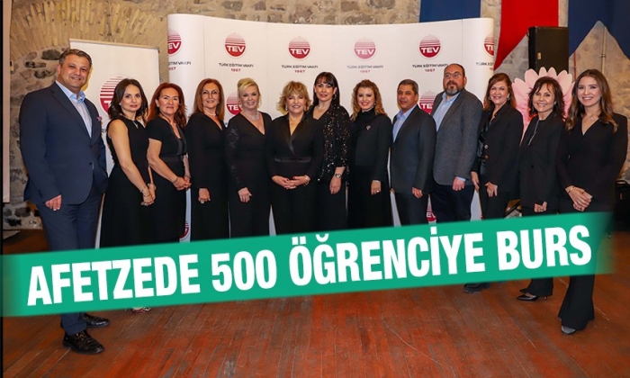 Afetzede 500 öğrenciye burs