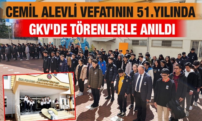 Cemil Alevli Vefatının 51.yılında GKV'de törenlerle anıldı