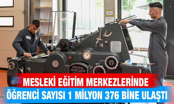 Öğrenci sayısı 1 milyon 376 bine ulaştı