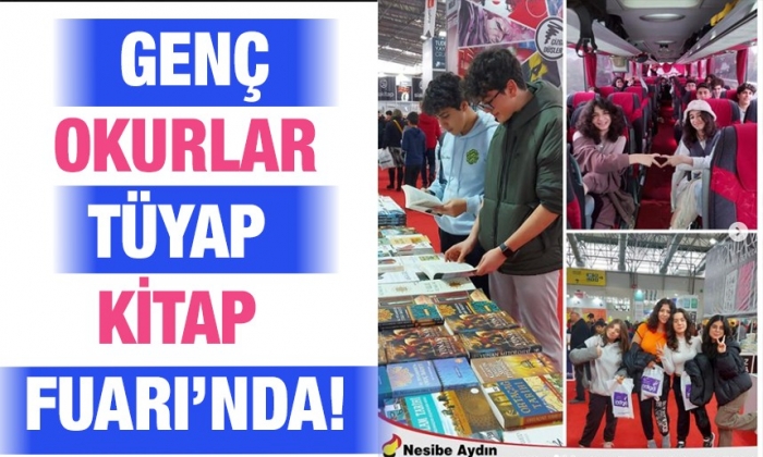    Genç okurlar TÜYAP Kitap Fuarı’nda!