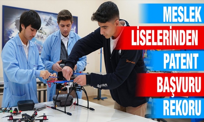 Meslek liselerinden patent başvuru rekoru