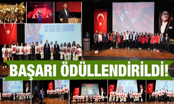 Başarı ödüllendirildi!