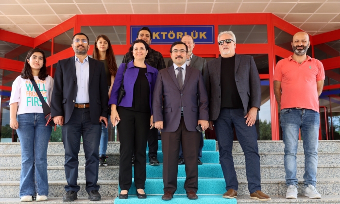 GAÜN ABD’li akademisyenleri ağırladı