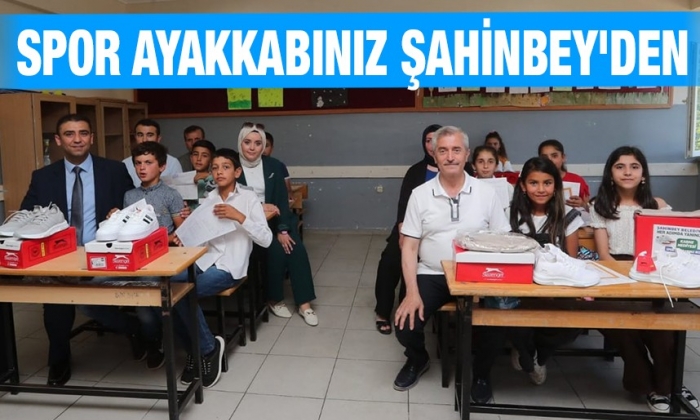 Spor ayakkabınız Şahinbey'den