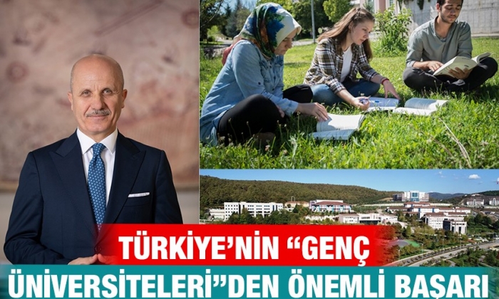Türkiye’nin “Genç Üniversiteleri”den önemli başarı
