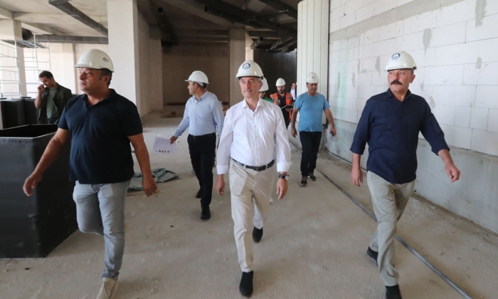 Türkiye’nin en büyük ikinci kütüphanesi yükseliyor!