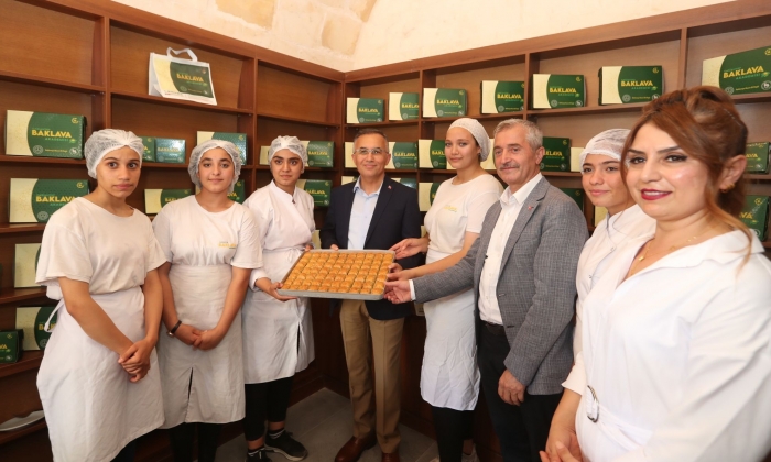 Öğrencilerin ürettiği baklavaya tam not