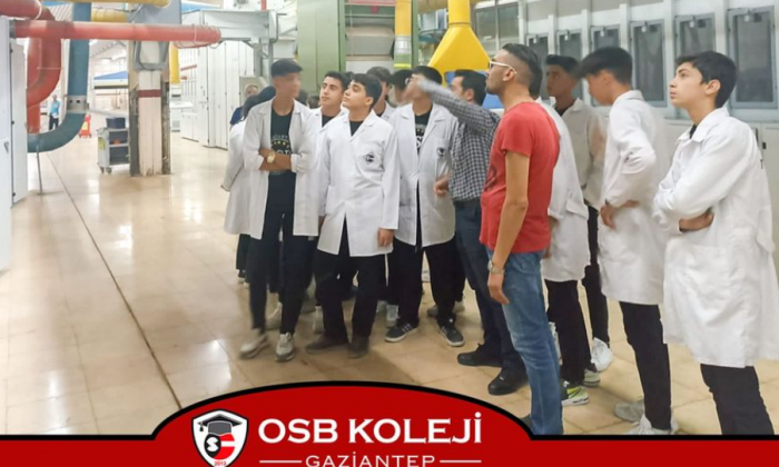 OSB’li öğrencilerden yerinde inceleme!