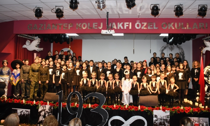 Atatürk  Gaziantep Kolej Vakfı’nda Özlem ve Sevgiyle Anıldı