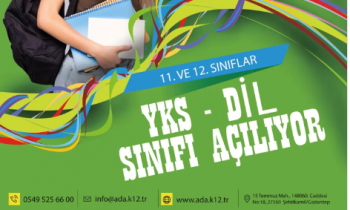 Ada Koleji Dil Sınıfı Açıyor!