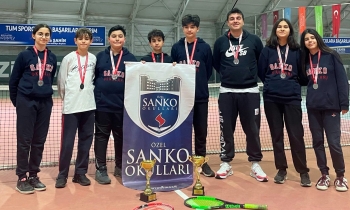 SANKO Okulları Başarıya Doymuyor