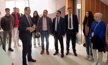 GAÜN öğrencilerinden teknik gezi