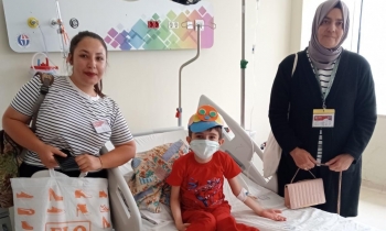    Öğrencilerden moral ziyareti