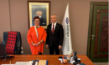 Mehmet Tahmazoğlu'ndan Edibe Sözen'e ziyaret