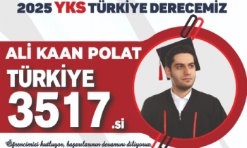 GKV’li Ali Kaan Polat YKS’de gururlandırdı