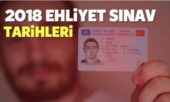 2018 MEB ehliyet sınav tarihleri açıklandı