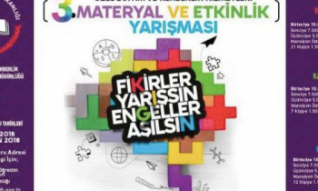 Özel Eğitim ve Rehberlik Hizmetleri Materyal ve Etkinlik Yarışması başvuruları başladı
